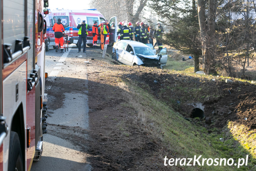 Wypadek w Krośnie