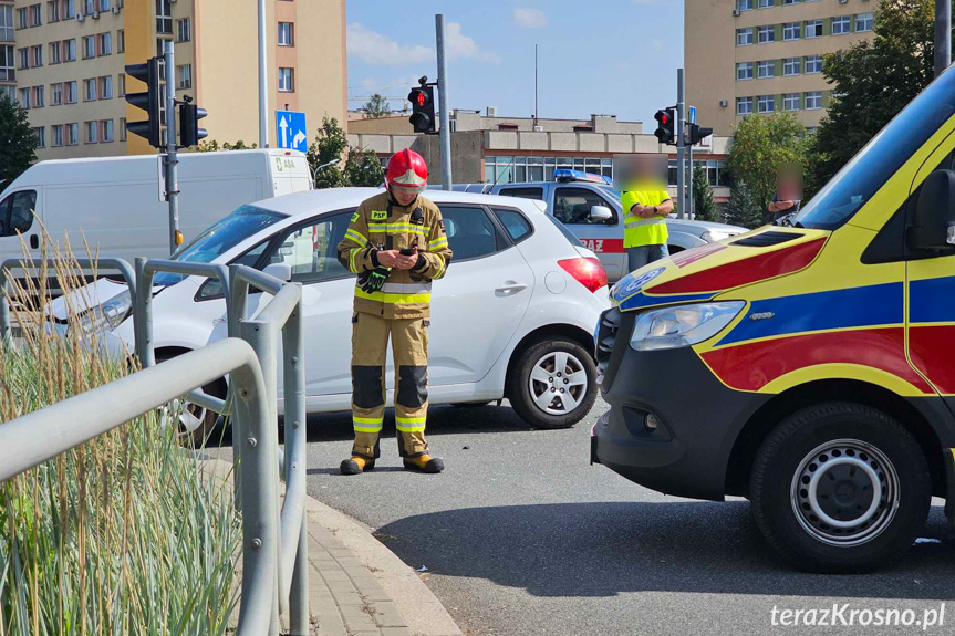 Wypadek w Krośnie