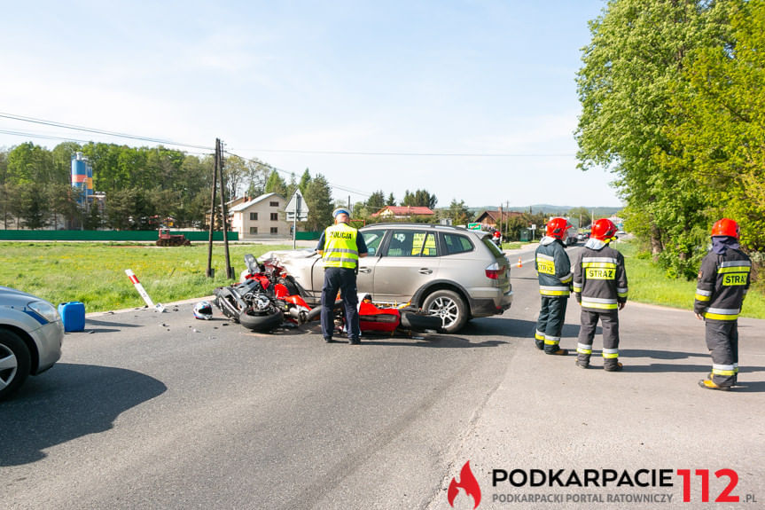 Wypadek w Krośnie na ul. Rzeszowskiej