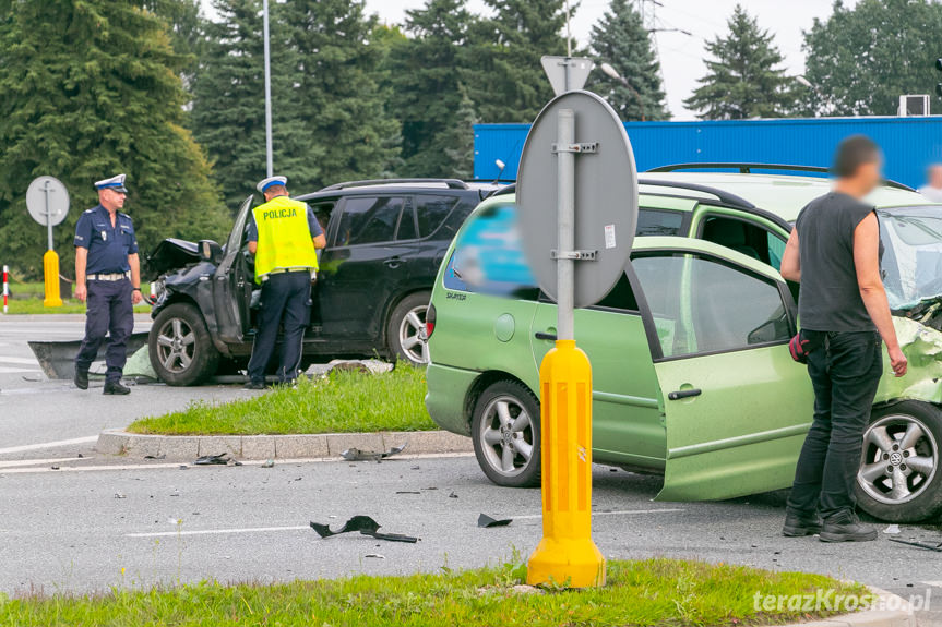 Wypadek w Krośnie