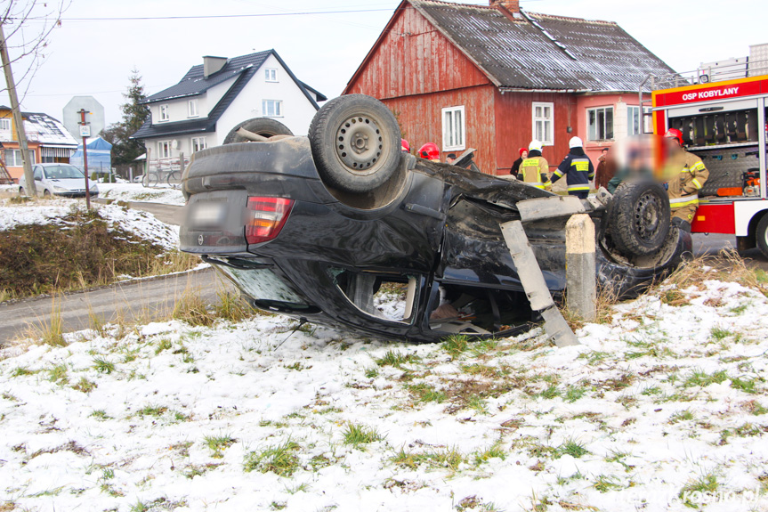 Wypadek w Łękach Dukielskich