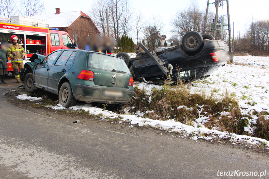 Wypadek w Łękach Dukielskich