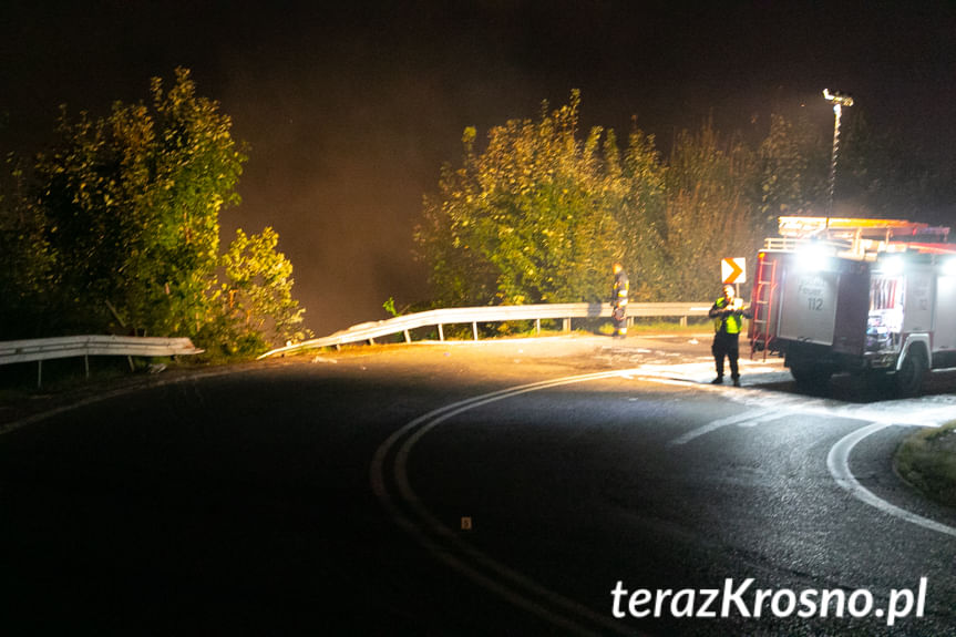 Wypadek w Leszczawie Dolnej