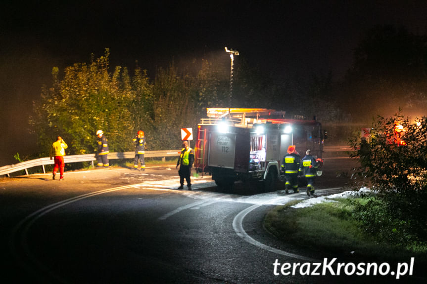 Wypadek w Leszczawie Dolnej