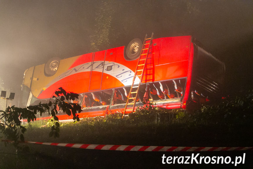 Wypadek w Leszczawie Dolnej