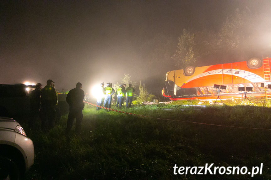 Wypadek w Leszczawie Dolnej