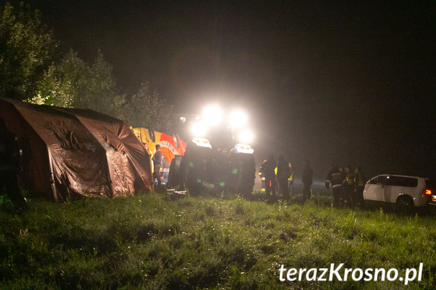 Wypadek w Leszczawie Dolnej