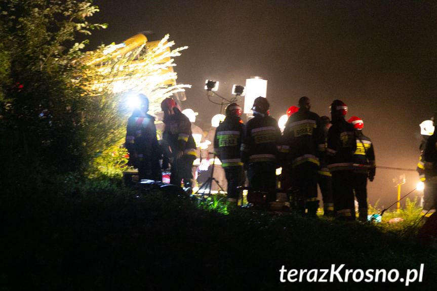 Wypadek w Leszczawie Dolnej