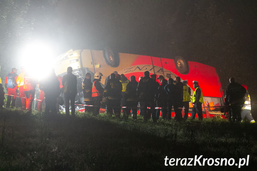 Wypadek w Leszczawie Dolnej