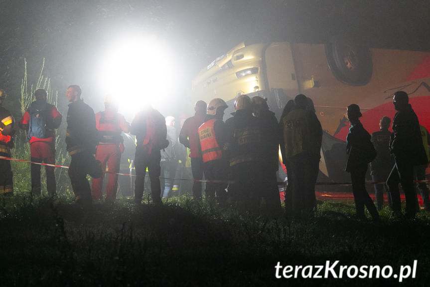 Wypadek w Leszczawie Dolnej