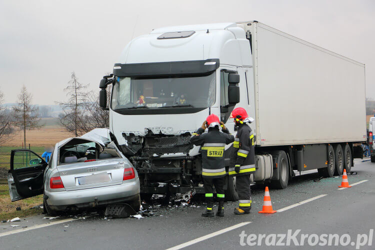 Wypadek w Łężanach