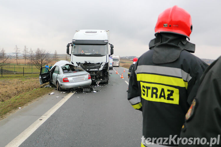 Wypadek w Łężanach