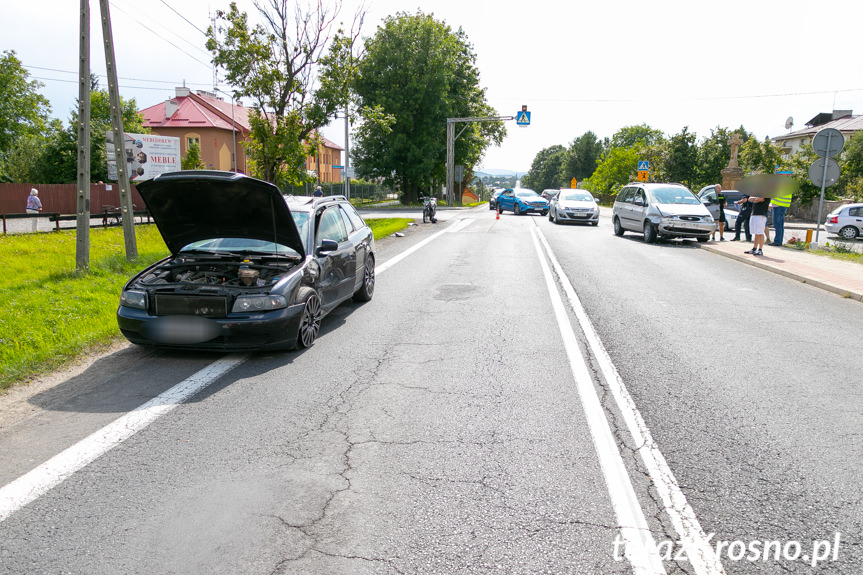 Wypadek w Łężanach