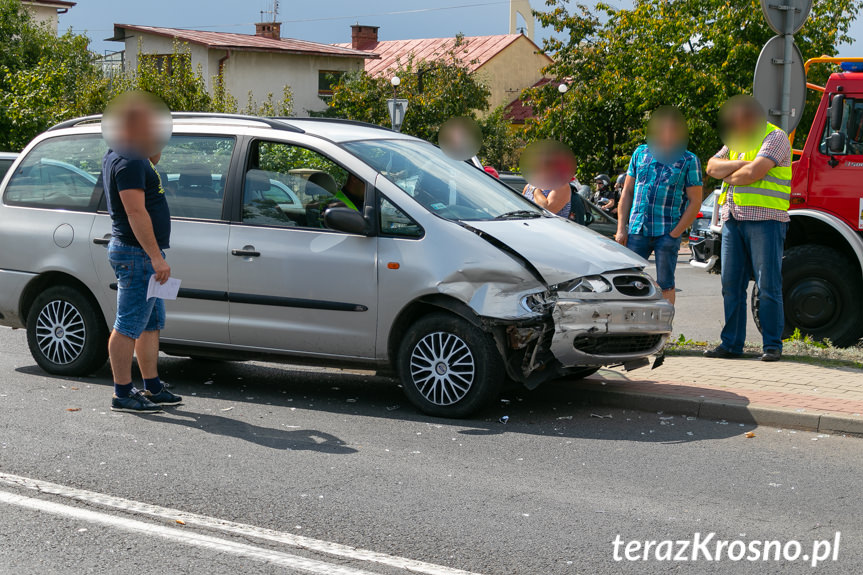 Wypadek w Łężanach