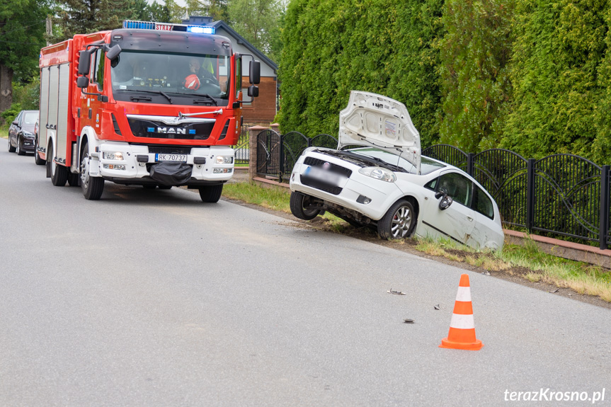 Wypadek w Łężanach