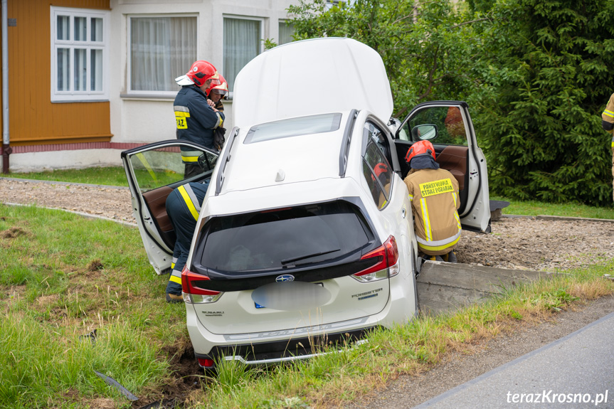 Wypadek w Łężanach