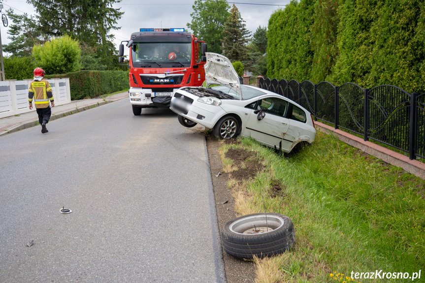 Wypadek w Łężanach