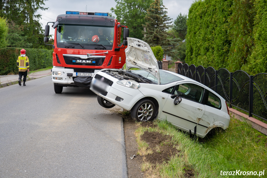 Wypadek w Łężanach