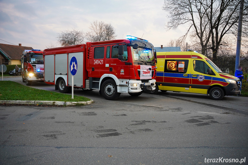 Wypadek w Odrzykoniu