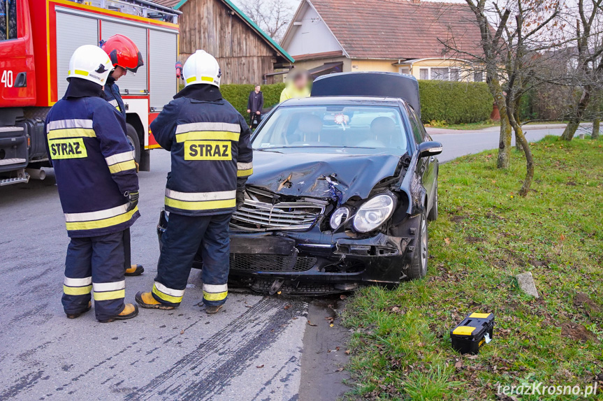 Wypadek w Odrzykoniu