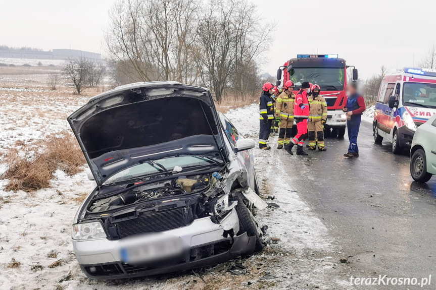 Wypadek w Krośnie na Białobrzeskiej