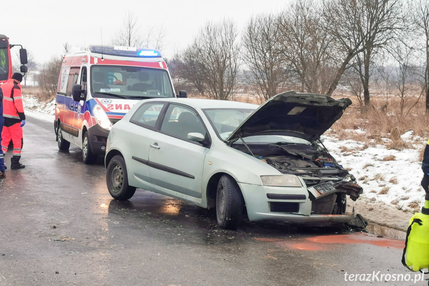 Wypadek w Krośnie na Białobrzeskiej