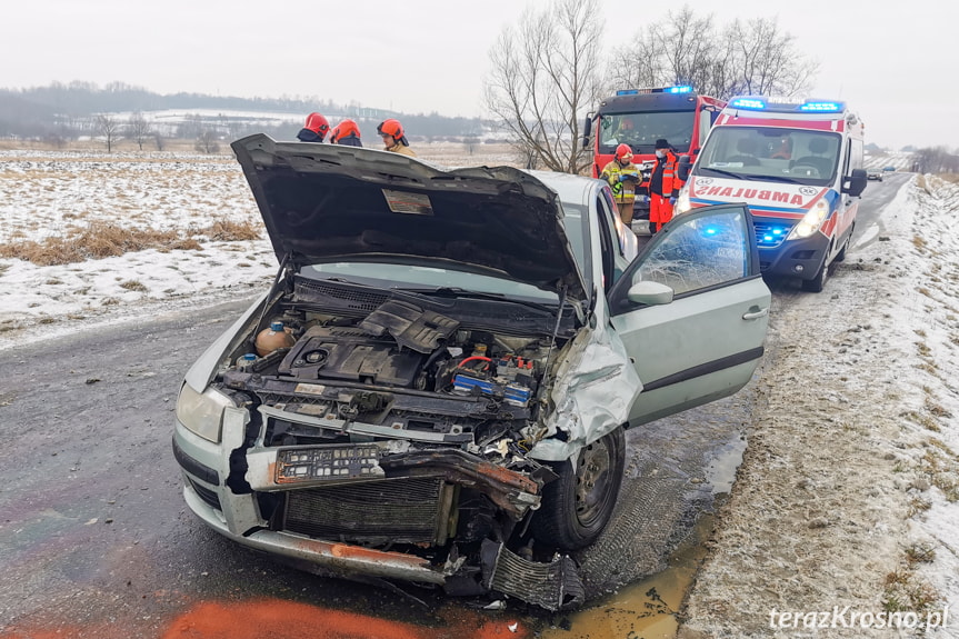 Wypadek w Krośnie na Białobrzeskiej