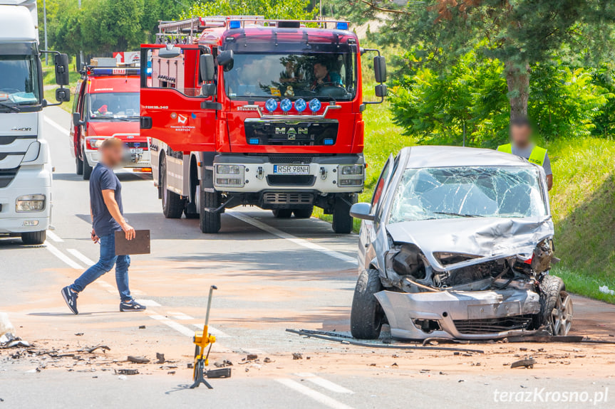 Wypadek w Połomi