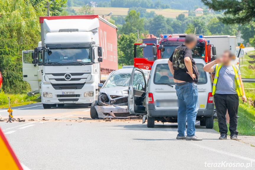 Wypadek w Połomi