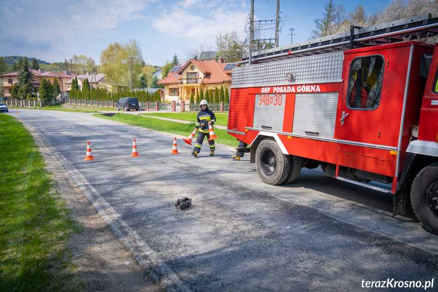 Wypadek w Posadzie Górnej