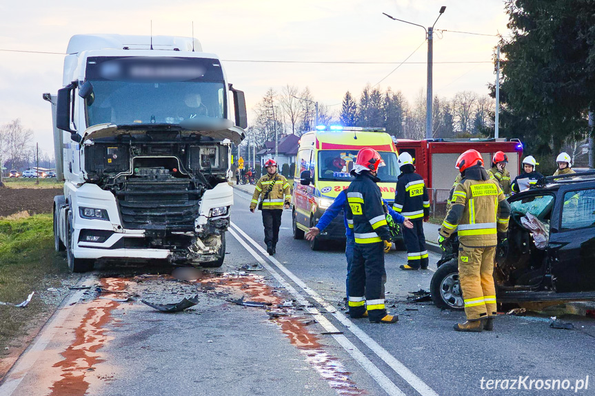 Wypadek w Przybówce