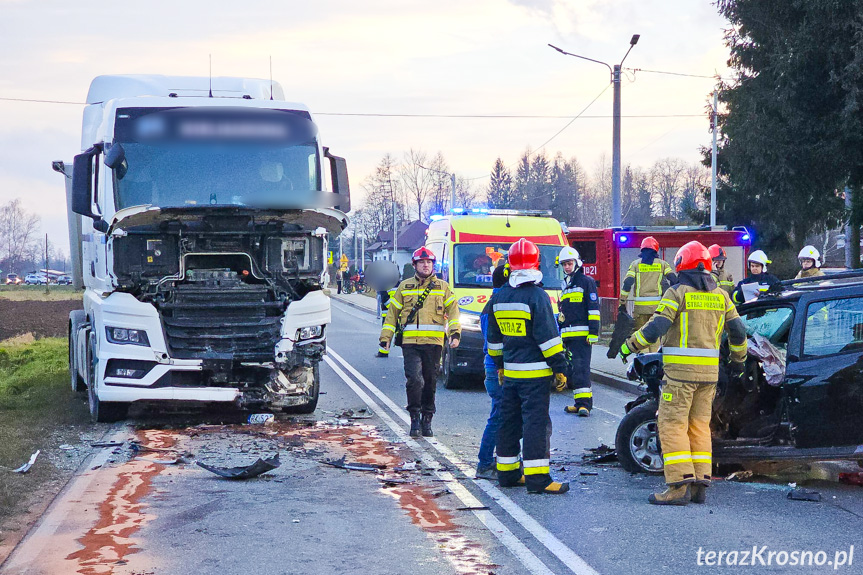 Wypadek w Przybówce