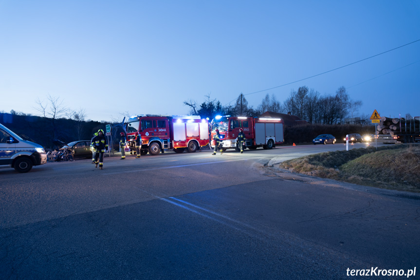 Wypadek w Równem na DK19