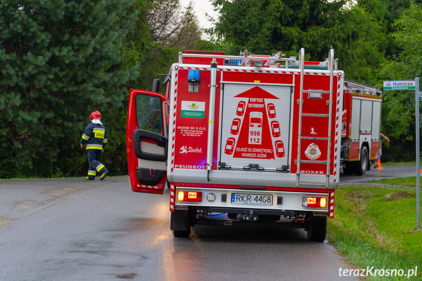 Wypadek w Szczepańcowej