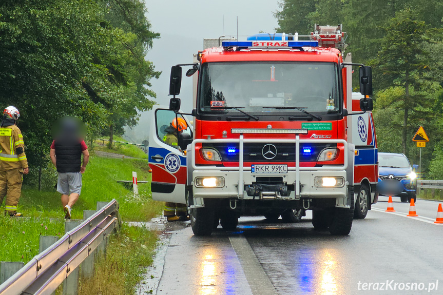 Zderzenie osobówek w Trzcianie