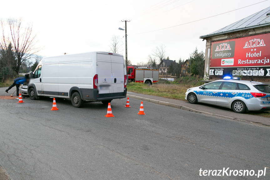 Wypadek w Trześniowie