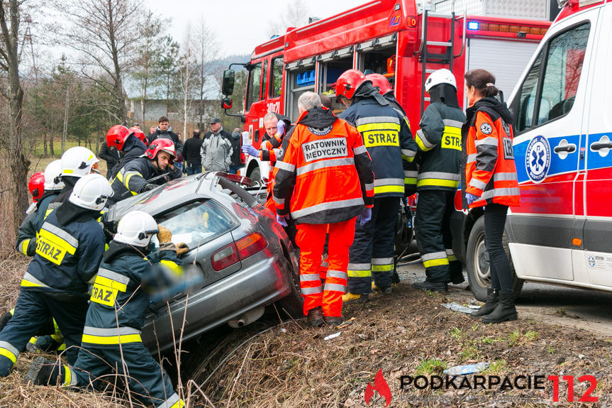 Wypadek w Węglówce