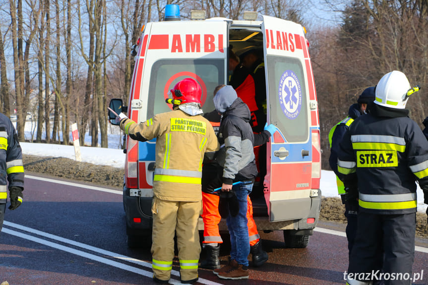 Wypadek w Woli Komborskiej