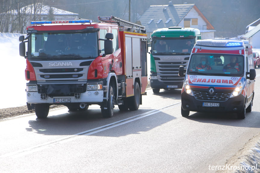 Wypadek w Woli Komborskiej