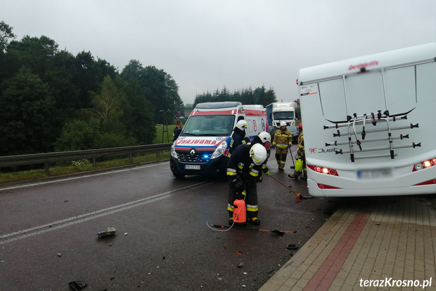 Wypadek w Woli Komborskiej