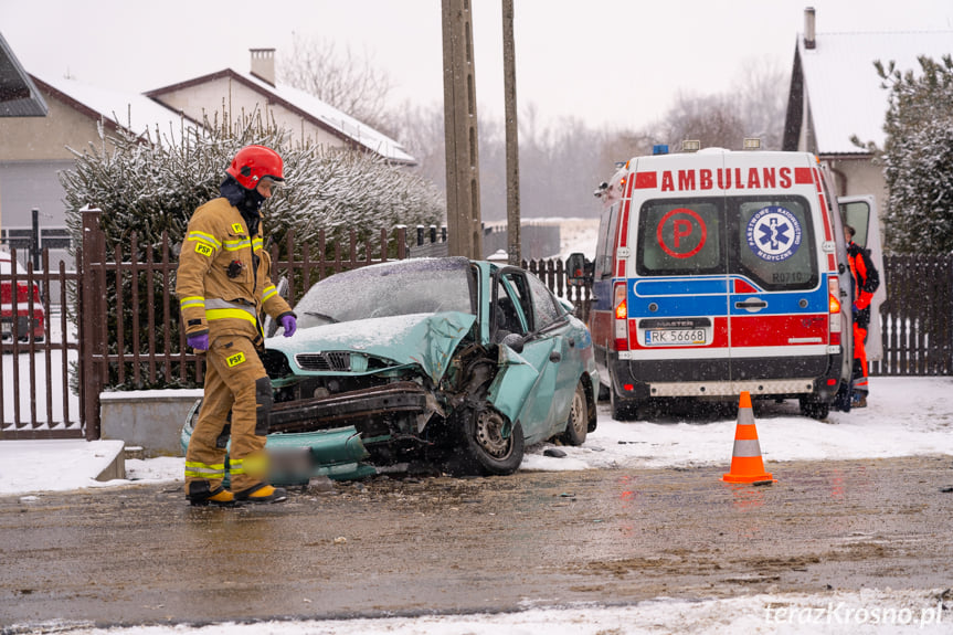 Wypadek w Żarnowcu