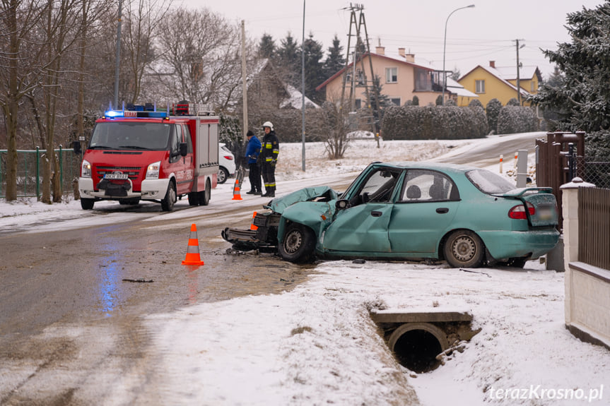 Wypadek w Żarnowcu