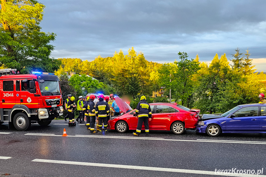 Wypadek w Zboiskach