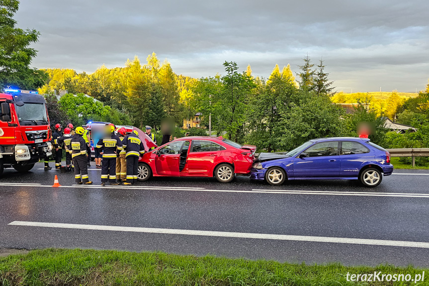 Wypadek w Zboiskach