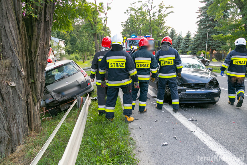 Wypadek w Zboiskach