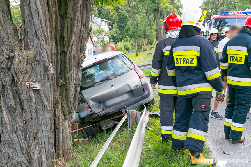 Wypadek w Zboiskach