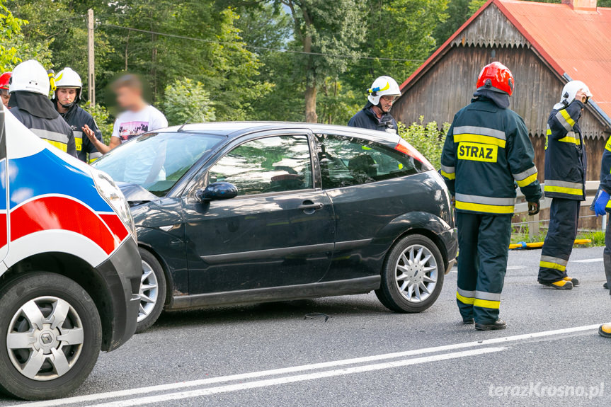 Wypadek w Zboiskach