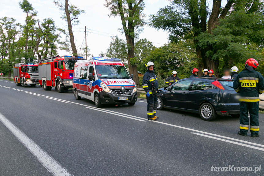 Wypadek w Zboiskach