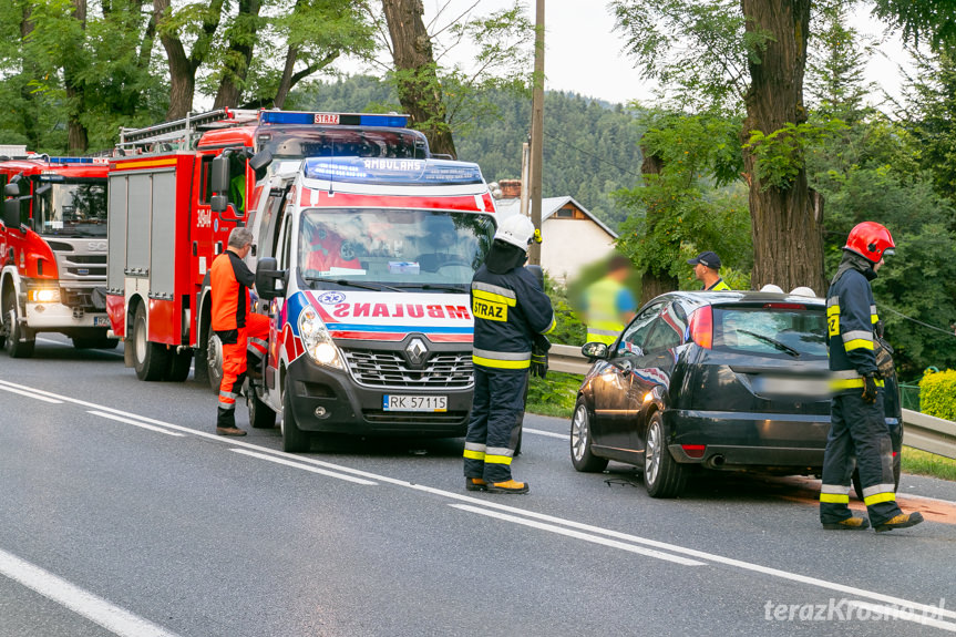 Wypadek w Zboiskach