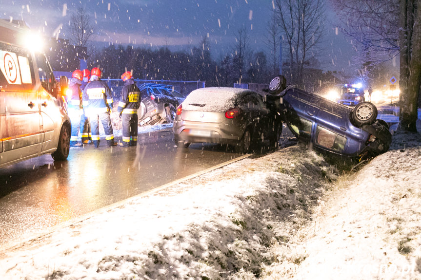 Wypadek w Zręcinie